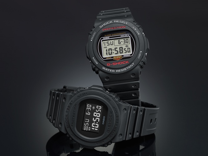 G-SHOCK生誕35周年記念！1987年に誕生したDW-5700Cが2018年1月に完全復活 (Gショック ジーショック)