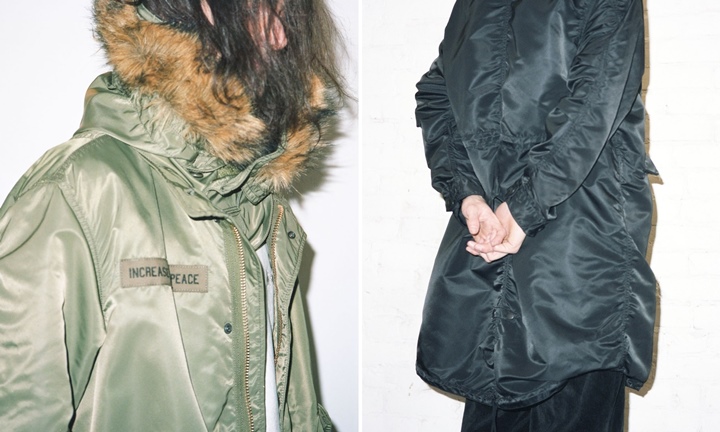 Stussy × Alpha M51 Fishtail Parka / MA-1