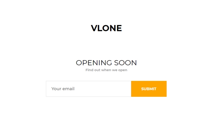 VLONE オンラインストア、リオープン状態に (ヴィーロン)