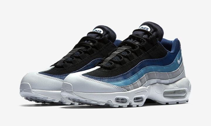 ナイキ エア マックス 95 エッセンシャル “ピュア プラチナ/ブラック” (NIKE AIR MAX 95 ESSENTIAL “Pure Platimun/Blue”) [749766-026]