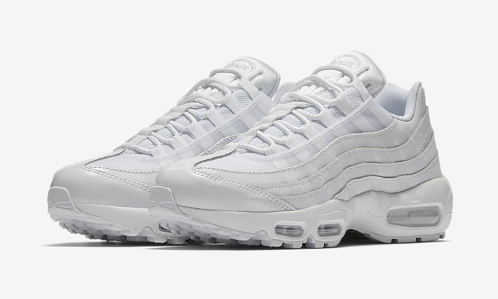 ナイキ ウィメンズ エア マックス 95 “トリプル ホワイト” (NIKE WMNS AIR MAX 95 “Triple White”) [307960-108]