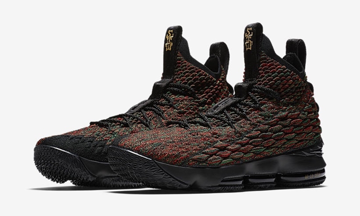 【オフィシャルイメージ】1/15発売！ナイキ レブロン 15 “ブラック ヒストリー マンス” 2018 (NIKE LEBRON 15 BHM “BLACK HISTORY MONTH” 2018) [AA3857-900]