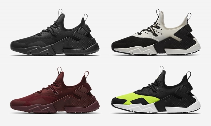 【オフィシャルイメージ】1/25発売！ナイキ エア ハラチ ドリフト 4カラー (NIKE AIR HUARACHE DRIFT) [AH7334-002,003,600,700]