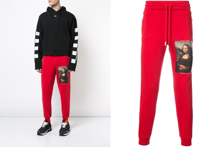 OFF-WHITE C/O VIRGIL ABLOH 2018 S/S “MONALISA SWEAT PANTS” (オフホワイト “モナリザ スウェットパンツ”)