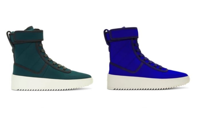 FEAR OF GOD MILITARY SNEAKER ”Green/Blue” (フィア オブ ゴッド ミリタリー スニーカー)