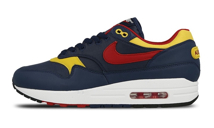 海外1/11発売！ナイキ エア マックス 1 プレミアム “オブシディアン/チーム レッド” (NIKE AIR MAX 1 PREMIUM “Obsidian/Team Red”) [875844-403]