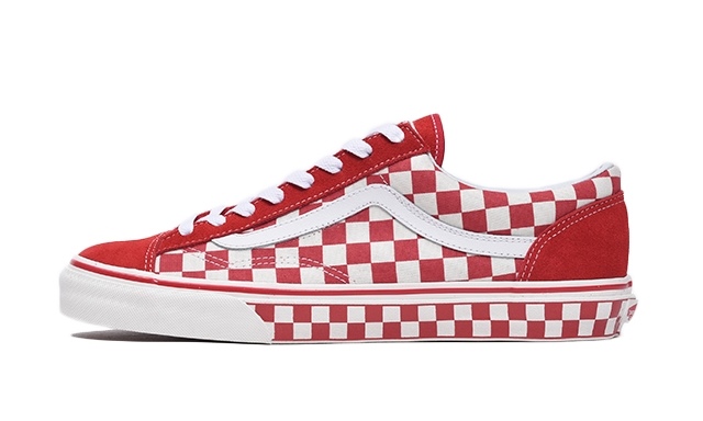 2018年春夏モデル！VANS STYLE 36 CHECKERBOARD “Red” (バンズ STYLE 36 チェッカーボード “レッド” 2018 S/S)