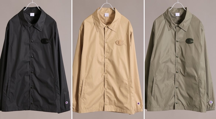 2月中旬発売！417 EDIFICE × Champion COACH JACKET (エディフィス チャンピオン)