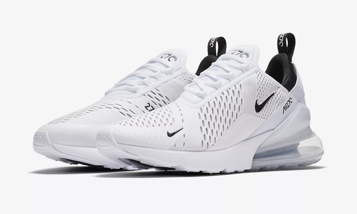 2/3発売予定！ナイキ エア マックス 270 “ホワイト/ブラック” (NIKE AIR MAX 270 “White/Black”) [AH8050-100]