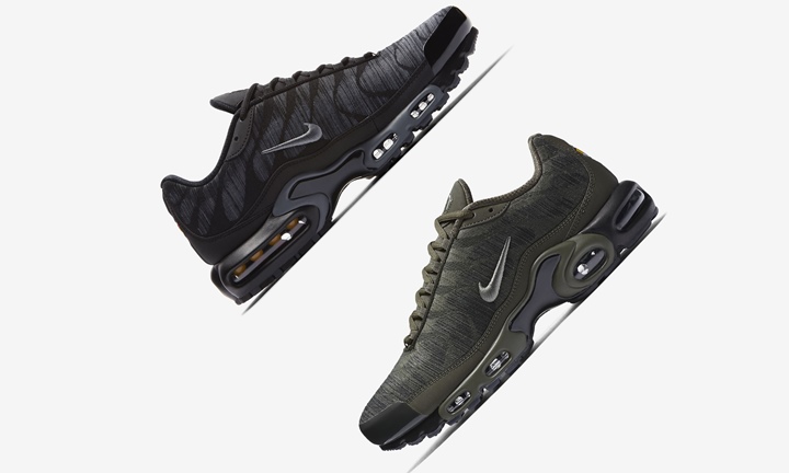 ナイキ エア マックス プラス ジャカード “ブラック/カーゴ カーキ” (NIKE AIR MAX PLUS JACQUARD "Black/Cargo Khaki") [845006-003,300]