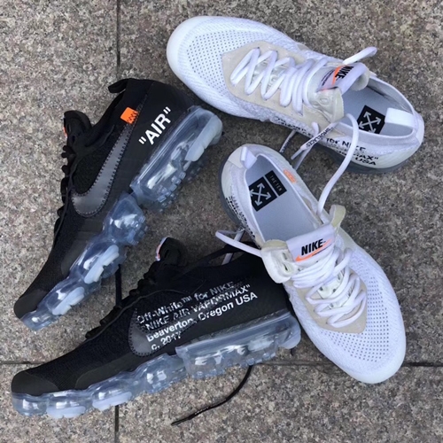 【続報】2018年2月発売予定！OFF-WHITE c/o VIRGIL ABLOH × NIKE AIR VAPORMAX “Part 2” Black/White (オフホワイト ナイキ エア ヴェイパーマックス “パート 2” ブラック/ホワイト) [AA3831-002,100]