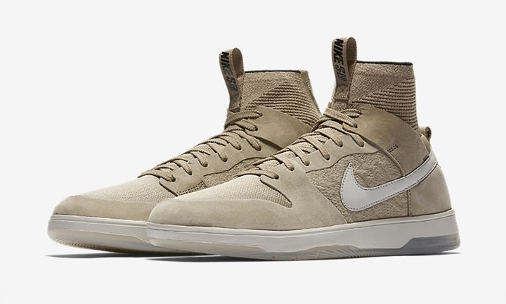 【オフィシャルイメージ】ナイキ SB ダンク ハイ エリート QS “スケート ロンガー” カーキ/ライト ボーン (NIKE SB DUNK HIGH ELITE QS “SKATE LONGER” Khaki/Light Bone) [917567-200]