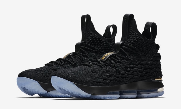 【オフィシャルイメージ】1/20発売！ナイキ レブロン 15 “ブラック/メタリック ゴールド” (NIKE LEBRON 15 “Black/Metallic Gold”) [AO1754-006]