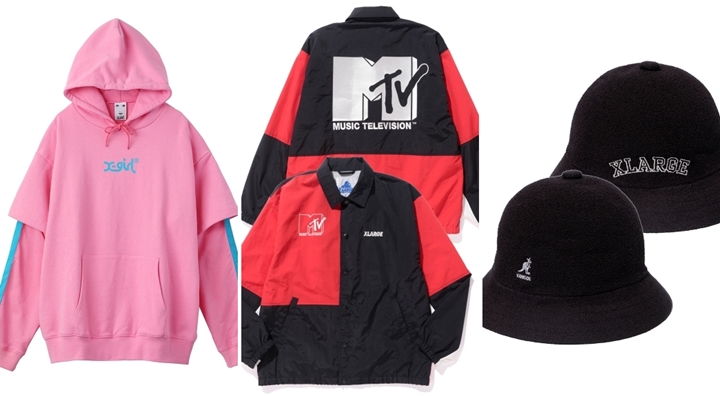 【MTV/KANGOL コラボ】XLARGE/X-girl コラボ/レギュラーアイテムが1/19から発売！ (エクストララージ エックスガール)