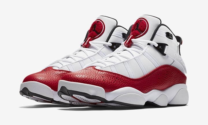 1月発売予定！ナイキ エア ジョーダン シックス リングス “ジム レッド/ホワイト” 2018 (NIKE AIR JORDAN SIX RINGS {6 RINGS} “Gym Red/White” 2018) [322992-120]