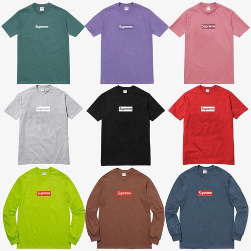 【ネクストシーズン】SUPREME 2018 S/S BOX LOGO S/S TEE (シュプリーム 2018 春夏 ボックスロゴ ショートスリーブ)