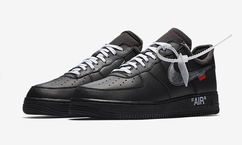 MoMA x VIRGIL NIKE AIR FORCE 1 07 LOW "Black/Metallic Silver" (モマ ヴァージル ナイキ エア フォース 1 ロー "ブラック/メタリック シルバー") [AV5210-001]