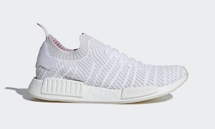 4/1発売予定！adidas Originals NMD_R1 STLT PRIMEKNIT {PK} "white (アディダス オリジナルス エヌ エム ディー プライムニット “ホワイト”) [CQ2390]