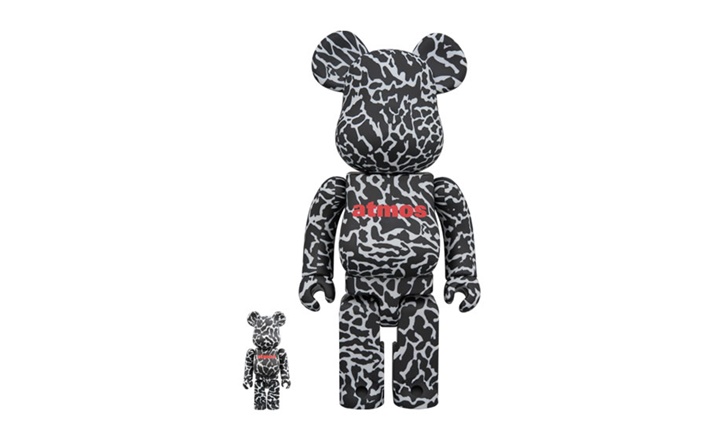 BE@RBRICK × atmos REVERSE ELEPHANT 100% & 400% セットが2月発売 (ベアブリック アトモス エレファント)