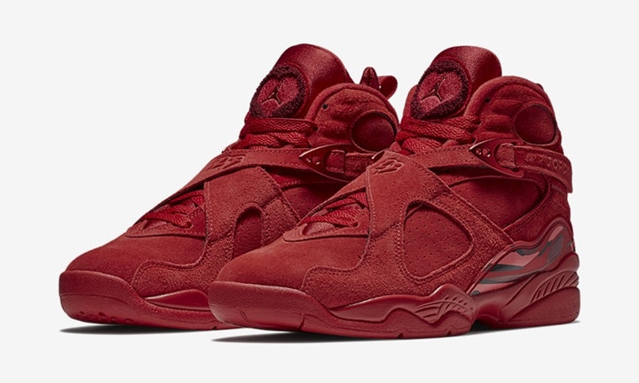 2018年2月発売予定！ナイキ ウィメンズ エア ジョーダン 8 “バレンタイン-ジム レッド” 2018 (NIKE WMNS AIR JORDAN 8 “Valentine- Gym Red” 2018) [AQ2449-614]