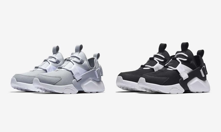 1/25発売！ナイキ ウィメンズ エア ハラチ シティ ロー “ウルフ グレー/ブラック” (NIKE WMNS AIR HUARACHE CITY LOW “Wolf Grey/Black”) [AH6804-001,002]