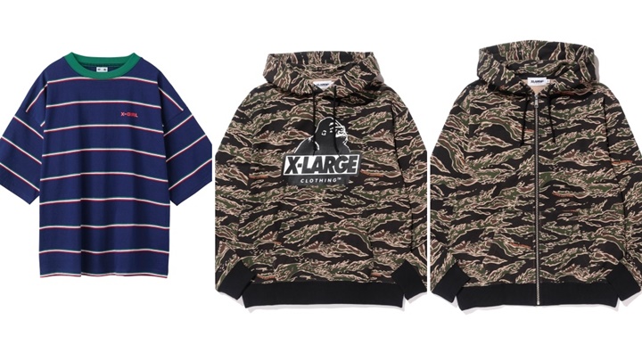 XLARGE/X-girl コラボ/レギュラーアイテムが1/26から発売！ (エクストララージ エックスガール)