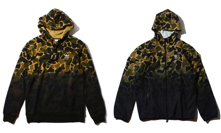 adidas Originals 2018 S/S “CAMO HOODIE/CAMO WINDBREAKER” (アディダス オリジナルス “カモ フーディー/カモ ウィンドブレーカー”) [CE1545,1547]