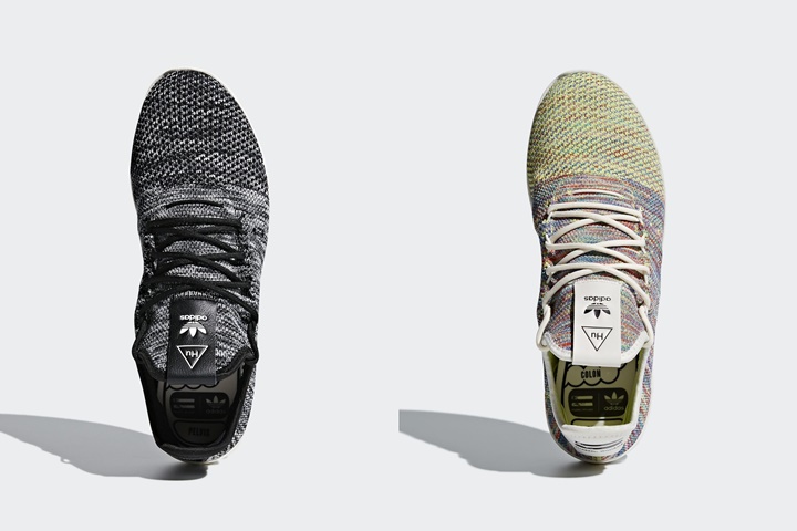 3/2発売予定！Pharrell Williams x adidas Originals Human Race Tennis HU “Core Black/Multi” (ファレル・ウィリアムス アディダス オリジナルス ヒューマン レース テニス) [CQ2630,2631]