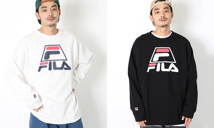 FILA × FREAK’S STORE 別注！ロゴ クルーネックスウェットが2018年2月上旬発売 (フィラ フリークスストア)