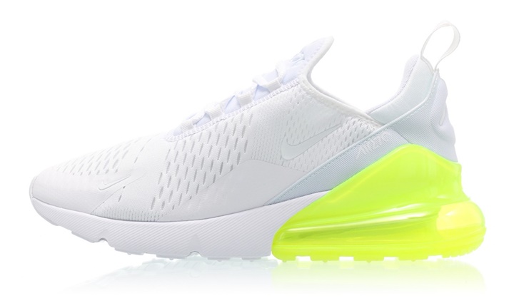 【オフィシャルイメージ】2/1発売！ナイキ エア マックス 270 “ホワイト/ボルト” (NIKE AIR MAX 270 “White/Volt”) [AH8050-104]