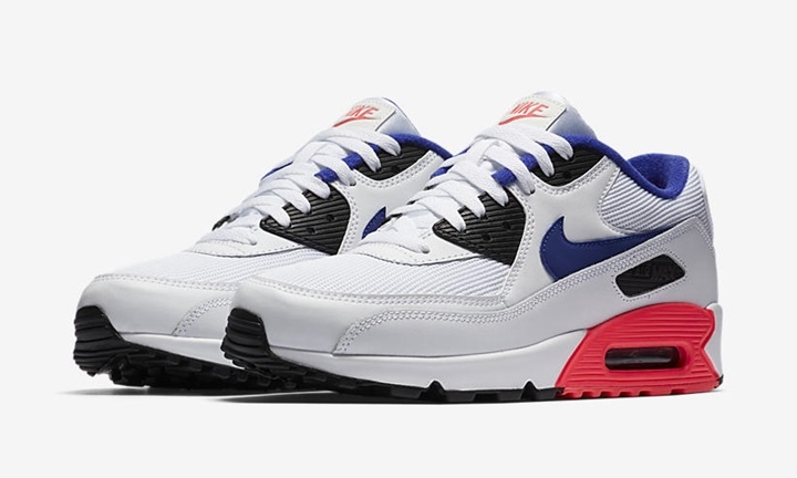 ナイキ エア マックス 90 エッセンシャル “ホワイト/ウルトラマリン” (NIKE AIR MAX 90 ESSENTIAL “White/Ultramarine”) [537384-136]