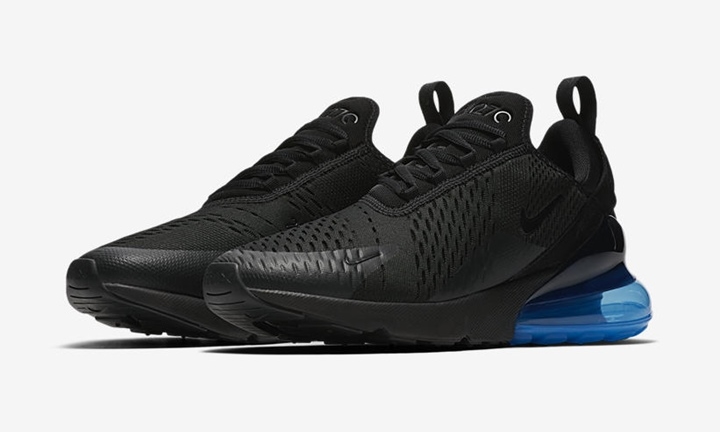 【オフィシャルイメージ】2/1発売！ナイキ エア マックス 270 “ブラック/フォト ブルー” (NIKE AIR MAX 270 “Black/Photo Blue”) [AH8050-009]