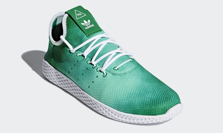 2018年2月発売予定！Pharrell Williams x adidas Originals Human Race Tennis HU Holi “Verde” (ファレル・ウィリアムス アディダス オリジナルス ヒューマン レース テニス ホーリー “ヴェルデ”) [DA9619]