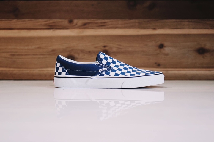 VANS CHECKERBOARD Slip-On “Estate blue” (バンズ チェッカーボード スリッポン "エステート ブルー")