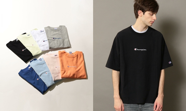 2018年 春夏新作！BEAUTY&YOUTH × Champion REVERSE WEAVE TEE 全8カラーの予約がスタート (ビューティアンドユース チャンピオン)