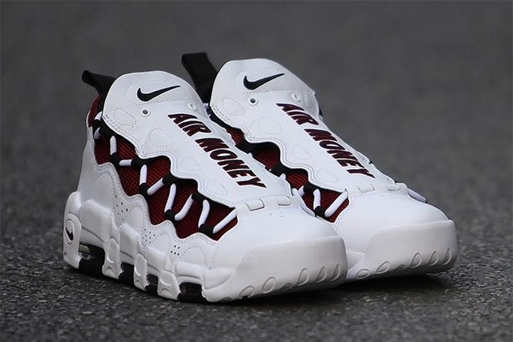 nike air more money red white