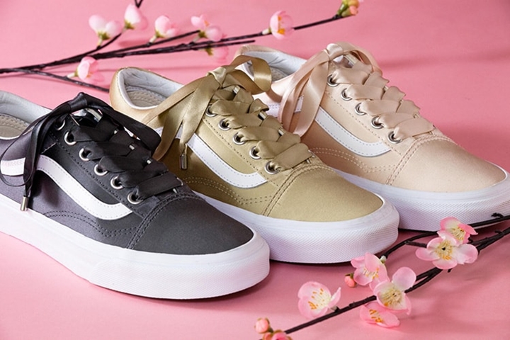 VANSからトレンドでもあるサテン素材とOLD SKOOLを融合した”SATIN PACK”が発売 (バンズ オールドスクール “サテン パック”)