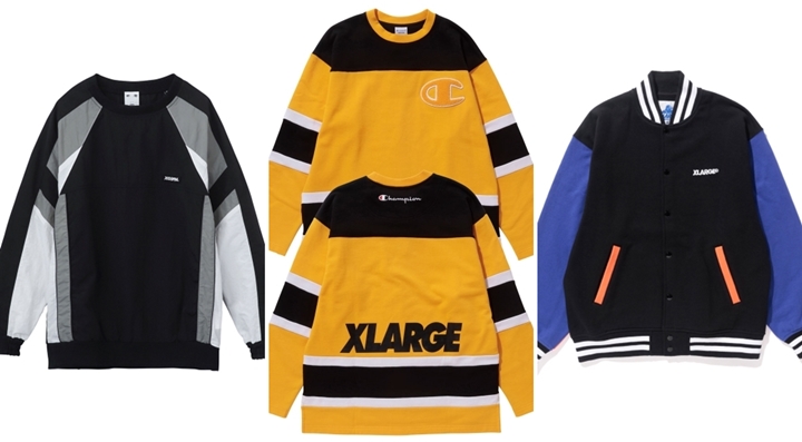 【Champion コラボ】XLARGE/X-girl コラボ/レギュラーアイテムが2/9から発売！ (エクストララージ エックスガール)