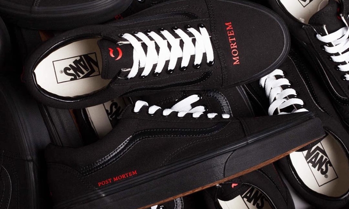 Coutié x VANS OLD SKOOL "POST MORTEM" CUSTOM (クーティー バンズ オールドスクール)