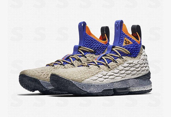 モワブカラーのナイキ レブロン 15 (NIKE LEBRON 15 MOWABB) のショットが登場！