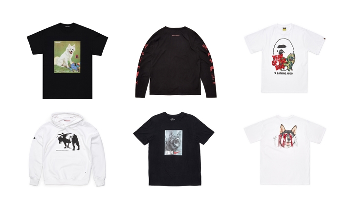 2/16からDSMGにて戌年を祝した“Year of the Dog” コレクションにA BATHING APE/Bianca Chandon/NIKELAB/Noah/STUSSY/UNDERCOVERが参加！