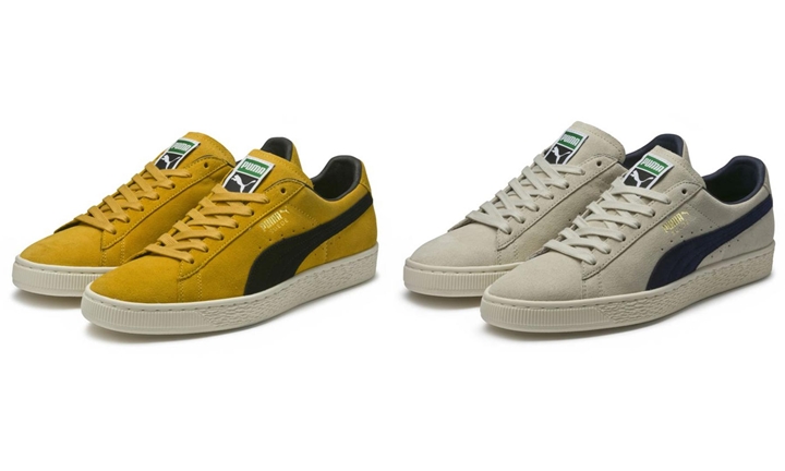 2/16発売！プーマ スエード クラシック アーカイブ "バーチ/ミネラル イエロー" (PUMA SUEDE CLASSIC ARCHIVE "Birch/Mineral Yellow") [365587-02,03]