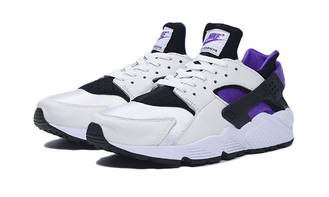 nike air huarache run 91 purple punch