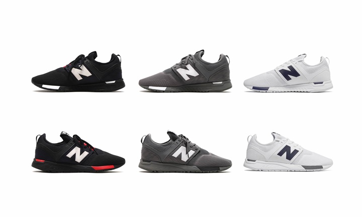 アウトソールをモノトーンで彩るトリプルカラーバージョンのNew Balance MRL247BC/CD/WGが3月上旬発売 (ニューバランス)