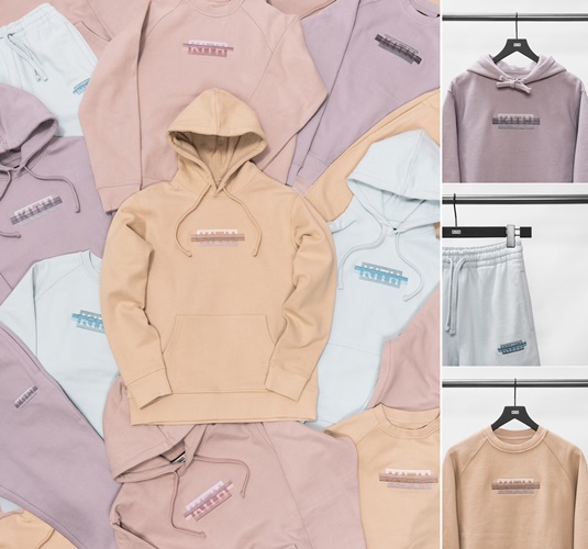 KITH Los Angeles オープン記念！「Strikethrough Classic Logo Program」としてフーディ、クルーネック、スウェットパンツ 全4色が展開 (キス)