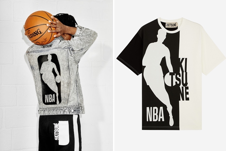 MAISON KITSUNE × NBAがコラボレーションしたカプセルコレクションが発売 (メゾン キツネ エヌビーエー)