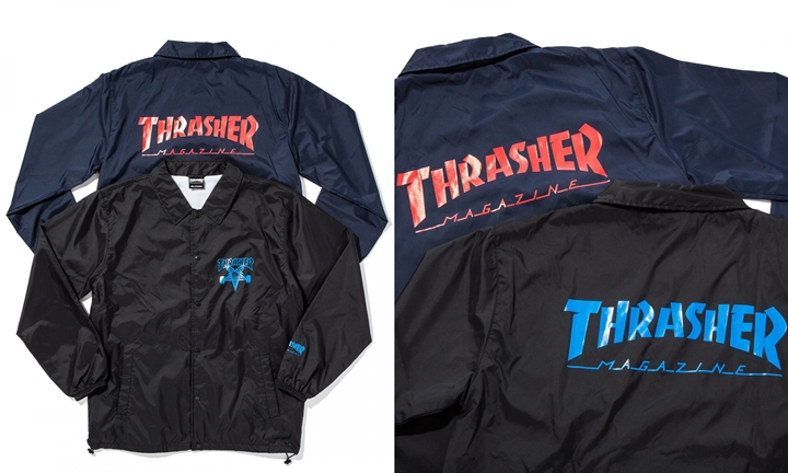 monkey time × THRASHER COACH JACKETが3月上旬発売 (モンキータイム スラッシャー)