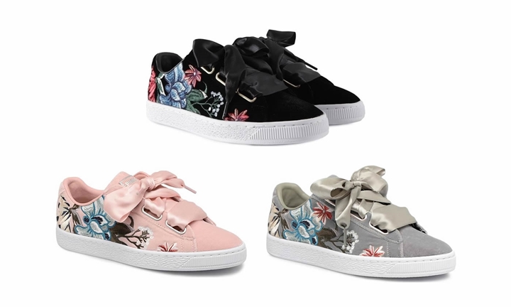 PUMA BASKET HEART HYPER EMBROIDERY (プーマ バスケット ハート ハイパー エンブロイダリー) [366116-01,02,03]