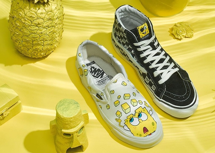 【続報】2/24発売予定！バンズ × スポンジボブとのコラボレーション (VANS SPONGEBOB)