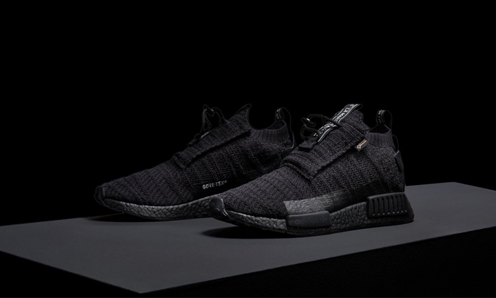 2018年発売予定！adidas Originals NMD_TS1 PRIMEKNIT {PK} GORE-TEX “Triple Black” (アディダス オリジナルス エヌ エム ディー ティーエスワン プライムニット ゴアテックス “トリプル ブラック”) [AQ0927]